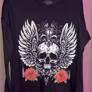 Thirty Single T Shirt Mens Small Skull